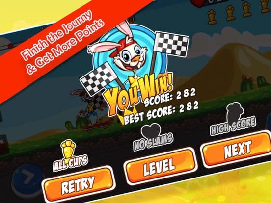 Play Rabbit Skater Dash -True Skating Champ Run! screenshot 5