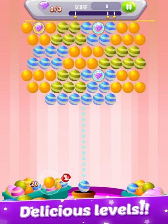 Sweet Bubble Pop Diamond screenshot 2