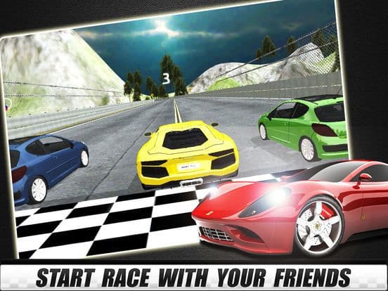 2017 Real Traffic Racing Endless Road Pro screenshot 4