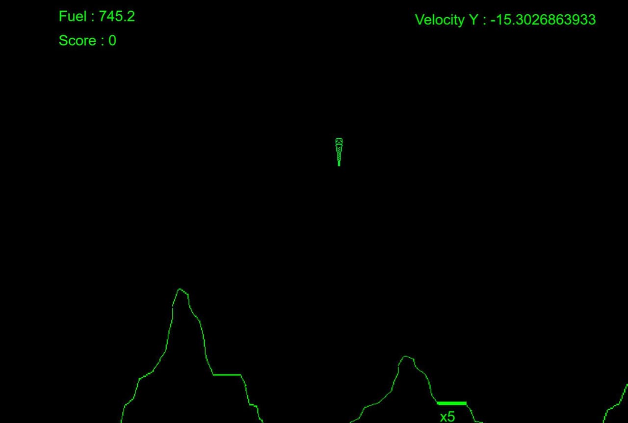 Cute Lunar Lander