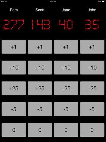 Scorekeeper Pro - Keep Score for Dice, Card, Board and Sports Games! screenshot 2