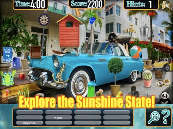 Hidden Objects - Florida Adventure & Object Time screenshot 3