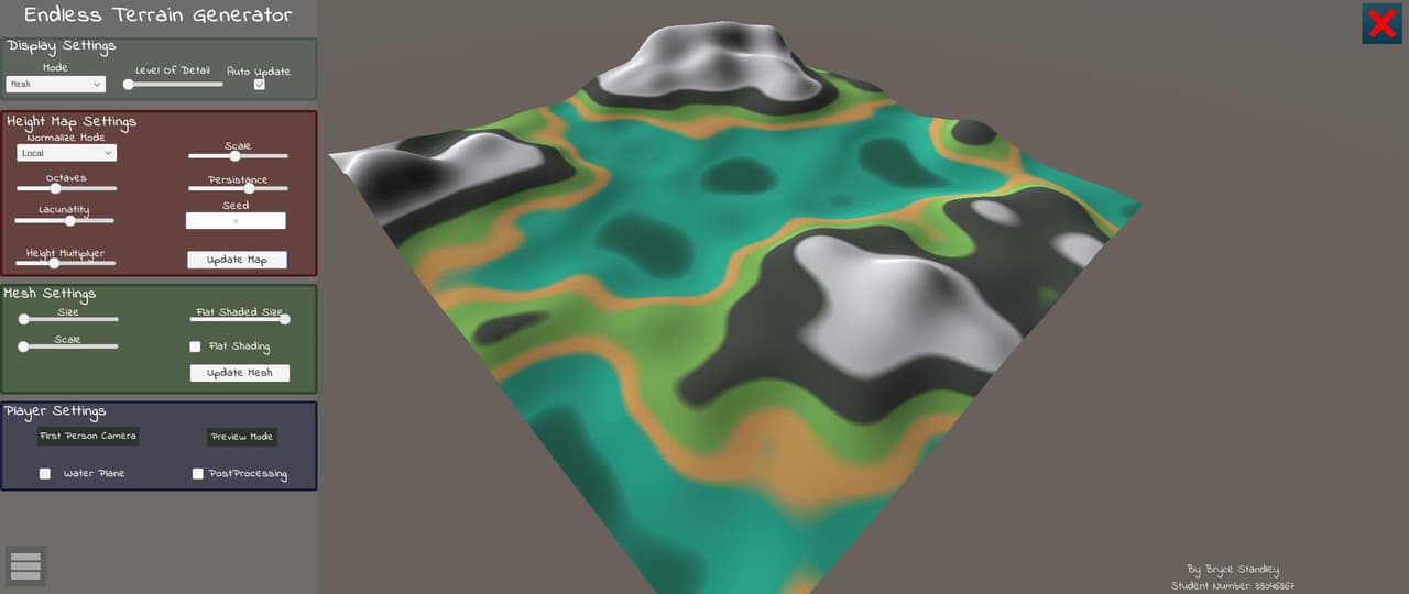 Terrain Generation Tech Art screenshot 3