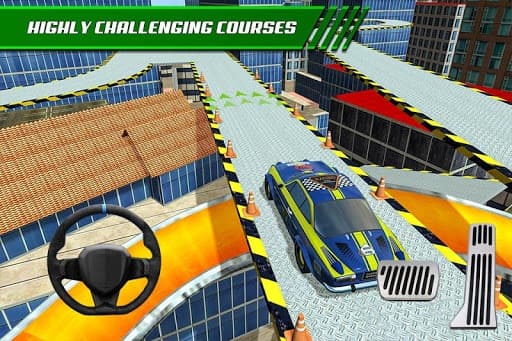 Roof Jumping Car Parking Games screenshot 4