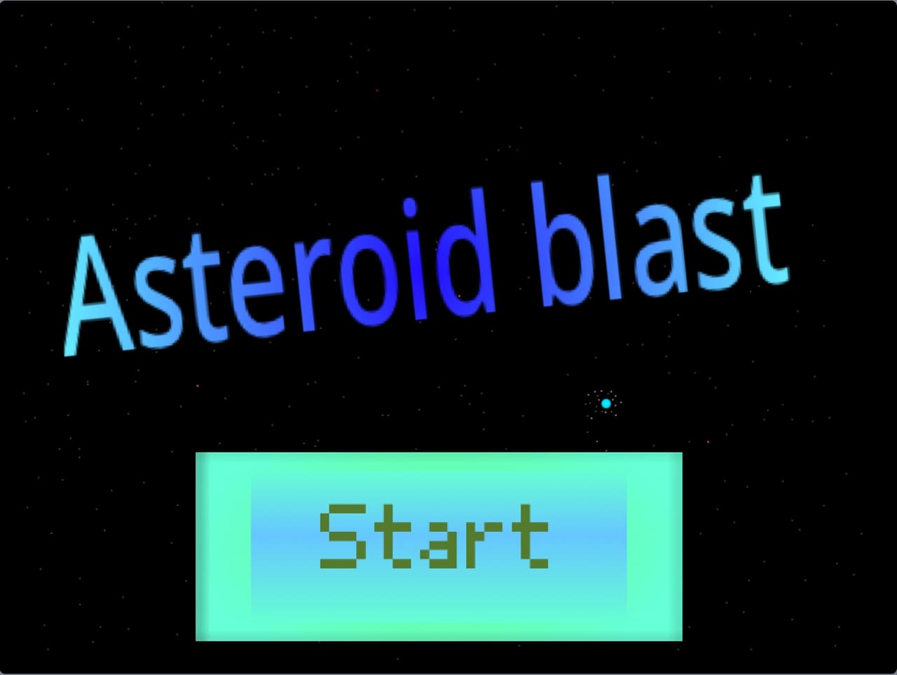 Asteroid blast (Frog1230)