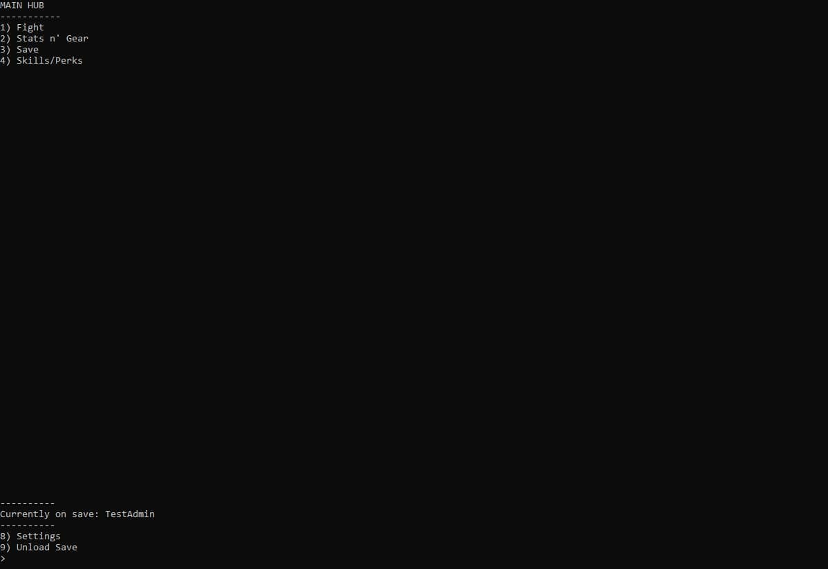 Batch RPG screenshot 2