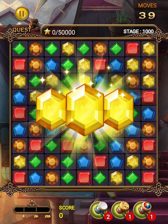 Jewels Magic Quest screenshot 2