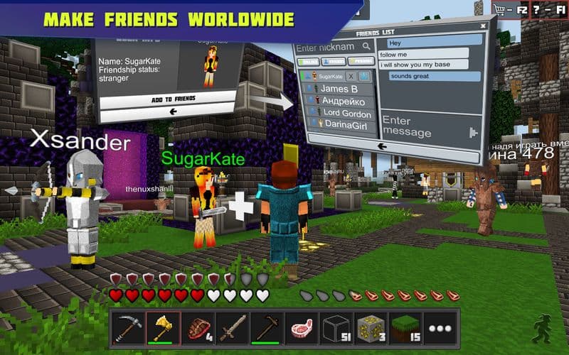 Planet of Cubes Survival Games screenshot 3