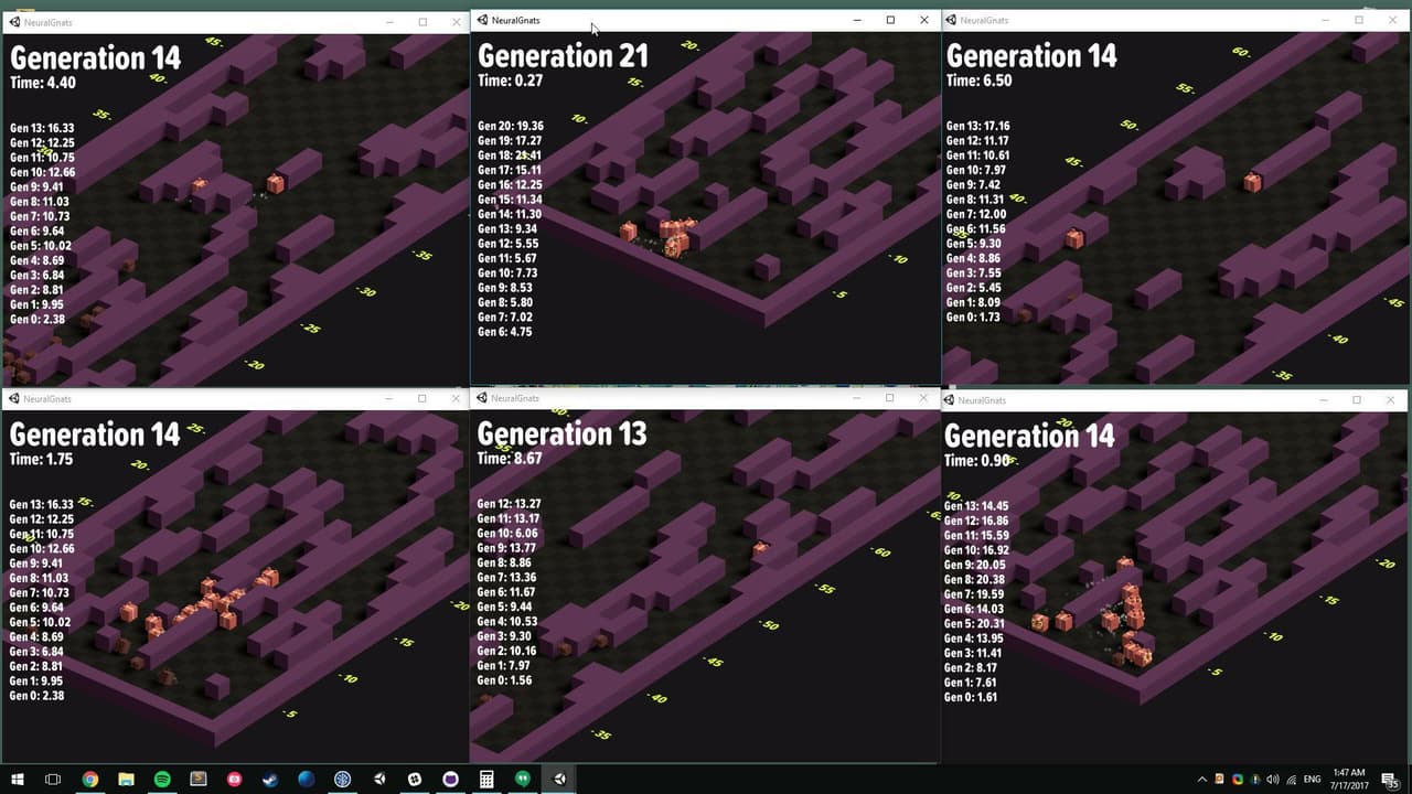 Neural Network Critters