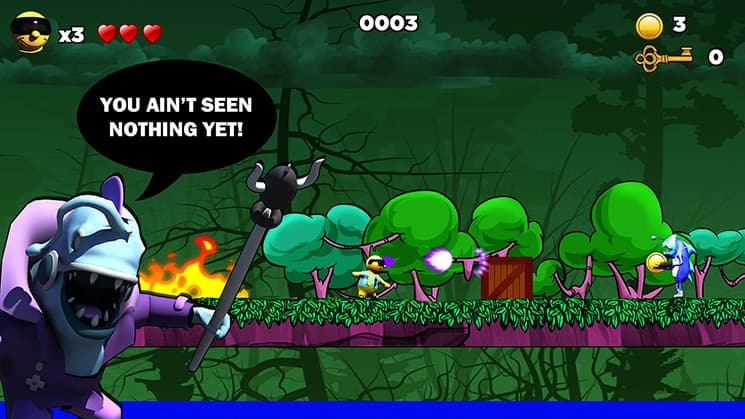 Surfin Sam - Attack of the Aqualites screenshot 4