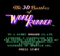The 3-D Battles of WorldRunner screenshot 2