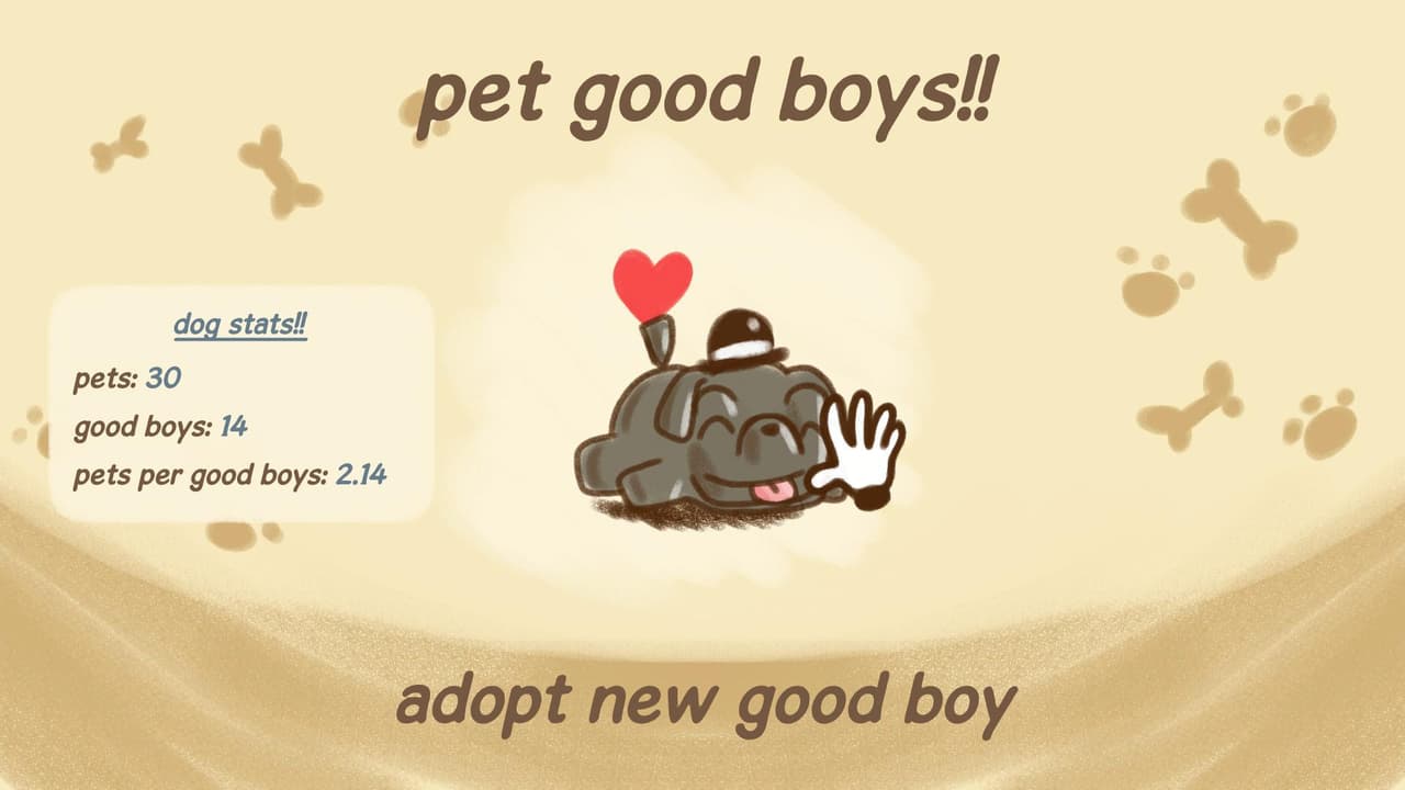 pet good boys!! screenshot 3