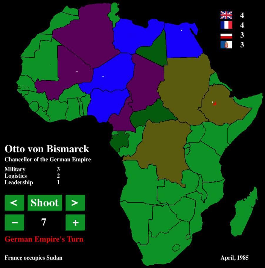 1884 - Golf Over Africa