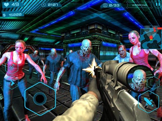 Zombies Slay Assassin ZG Pro screenshot 3
