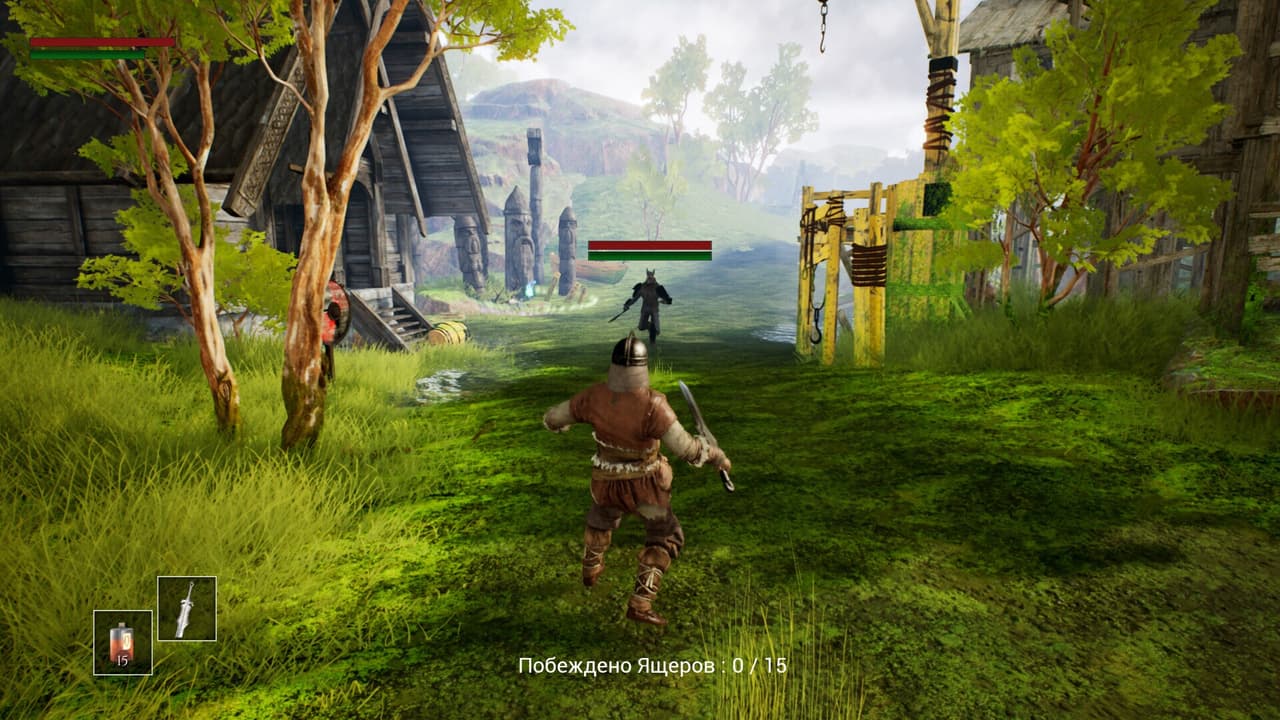 ANCIENT RUS VS LIZARDS screenshot 2