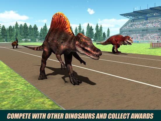 Jurassic Dino Racing Challenge 3D Full screenshot 2