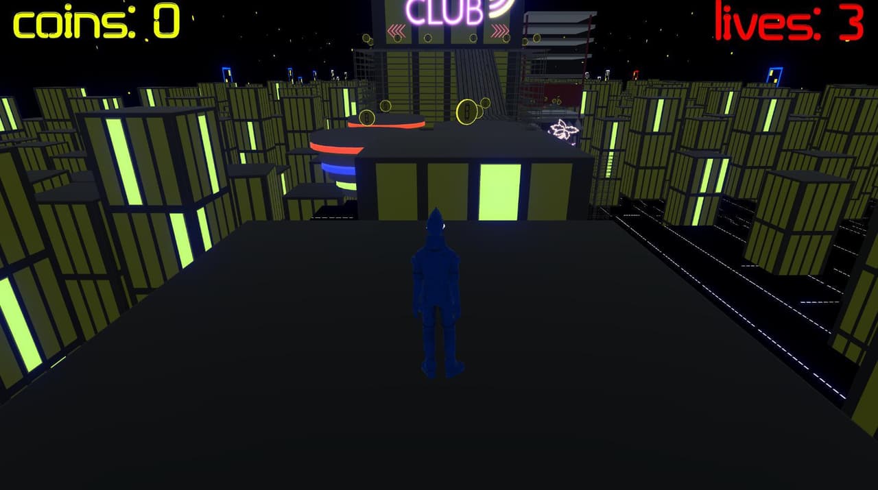 Neon Runner (Garry Pierce) screenshot 2