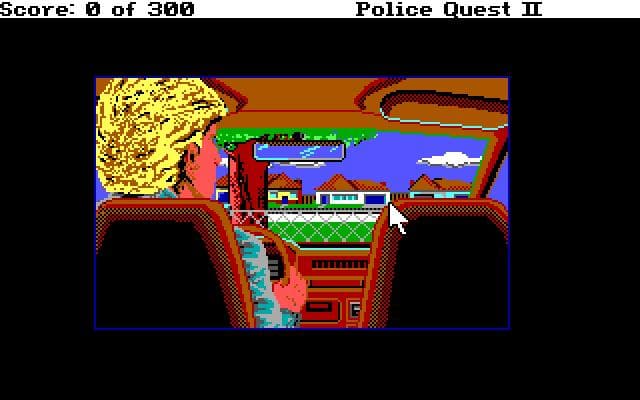 Police Quest II: The Vengeance screenshot 3