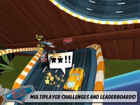 Rail Racing Free screenshot 4