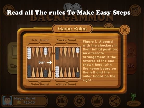 Backgammon: Multiplayer Game screenshot 4