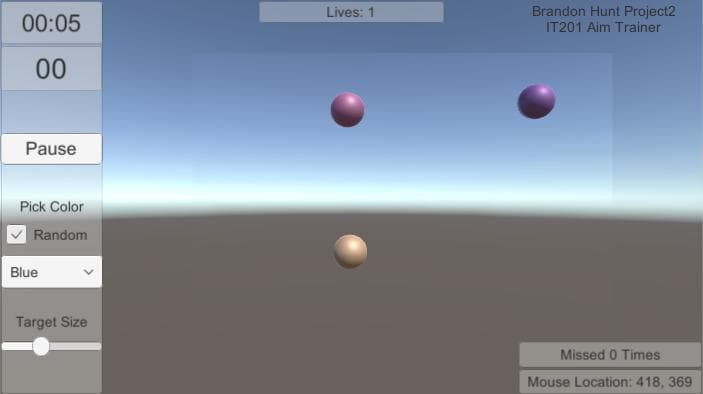 Aim Trainer (brandonhunt)