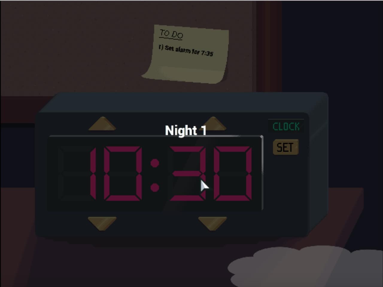 Clock:In screenshot 2