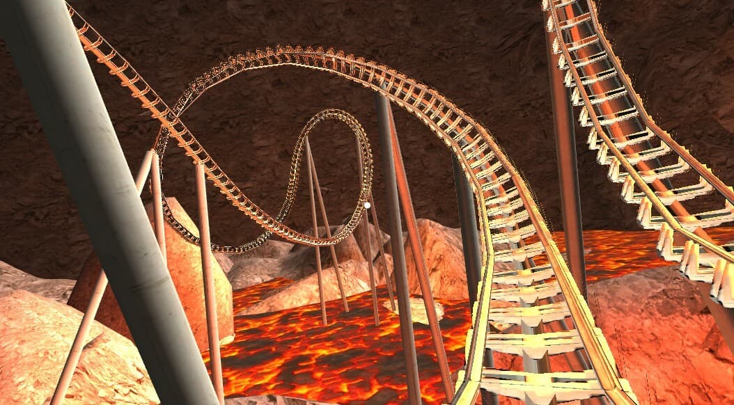 Inferno VR Roller Coaster screenshot 3