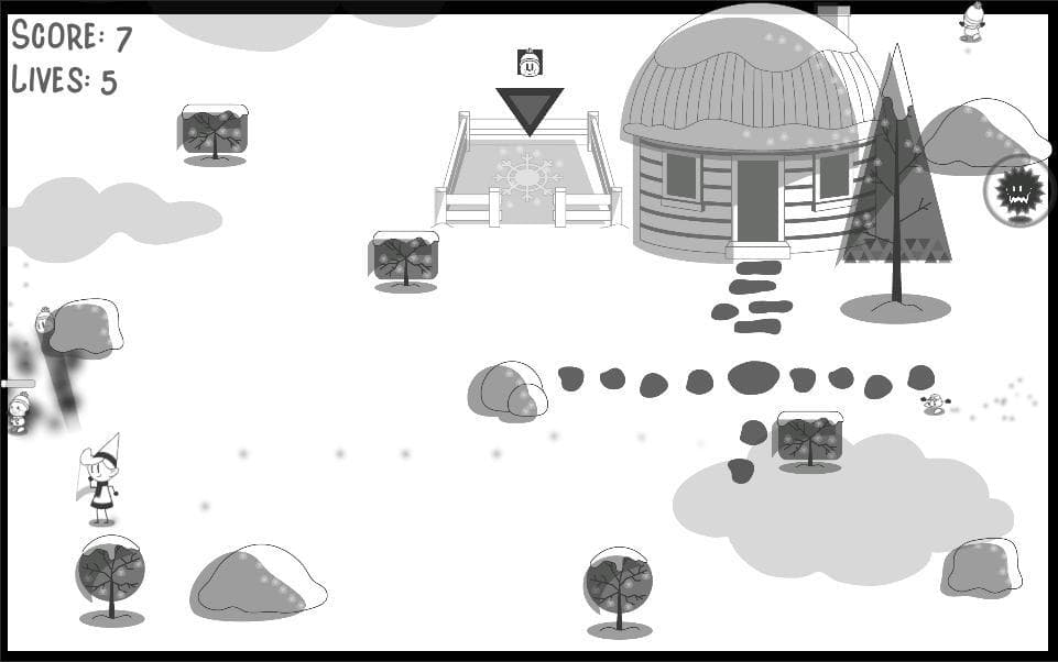 Save The Snowlings - B&W Jam screenshot 3