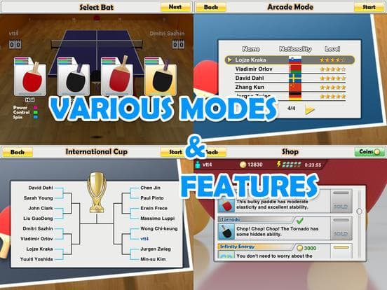 Virtual Table Tennis HD screenshot 6