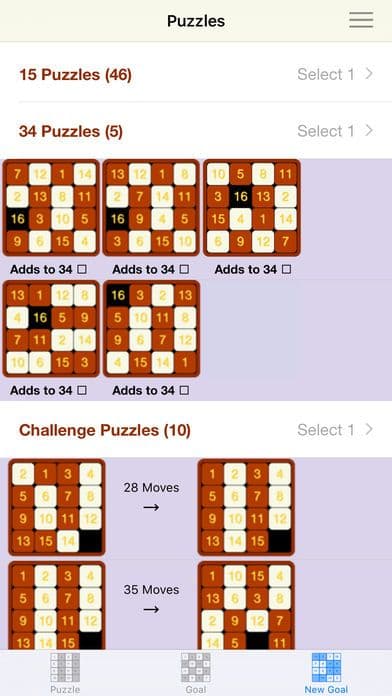 15 Puzzle Plus - 3 games in 1 screenshot 4