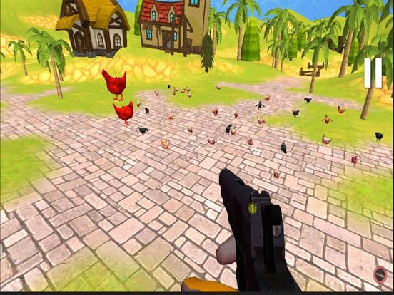 Farm Infected Chicken Shooter