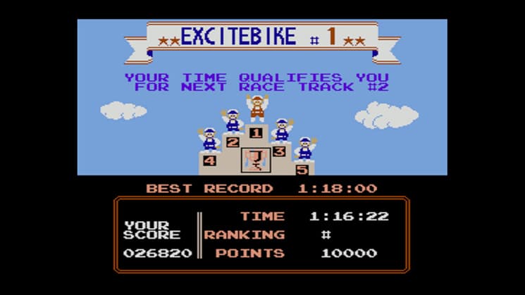 VS. Excitebike screenshot 6