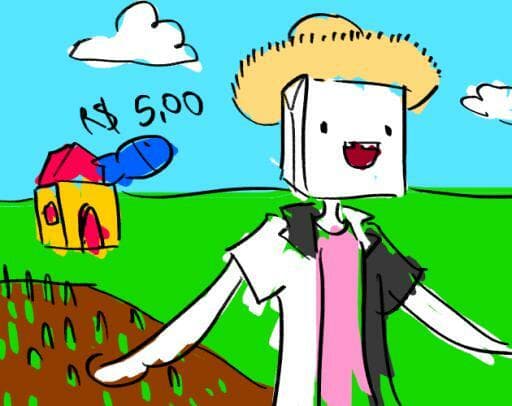 Fazenda a sua esquerda(não é nem beta man kk)