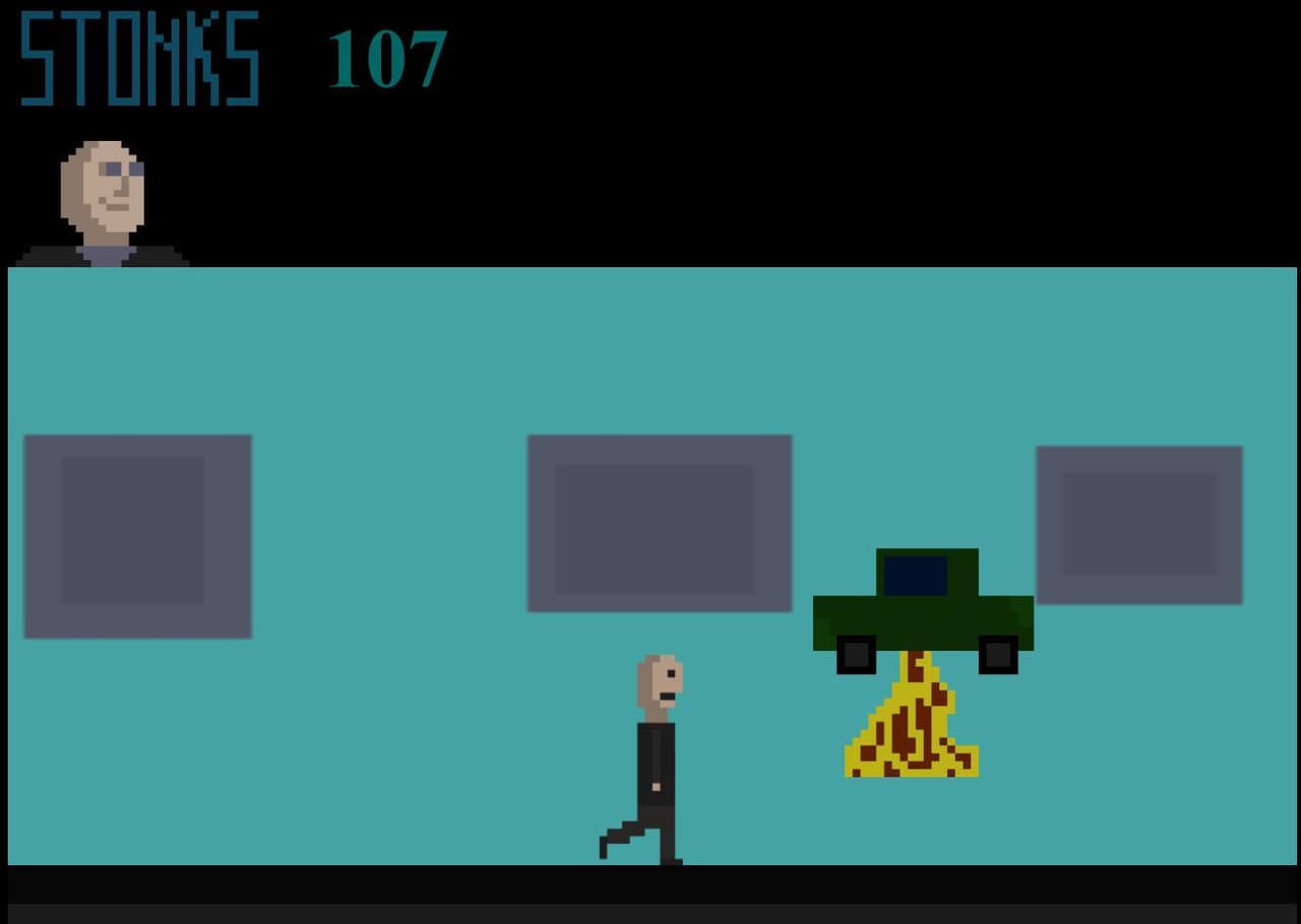 An outdated stonks game screenshot 3