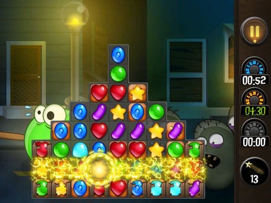 Candy Jewel Halloween Match 3 screenshot 5