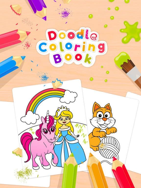 Doodle Coloring Books screenshot 2