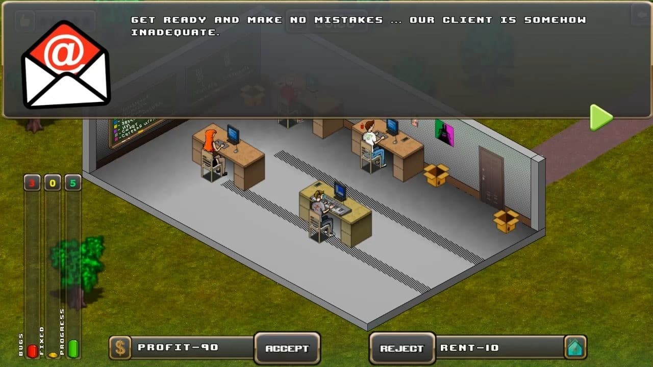 Gamedev simulator screenshot 3