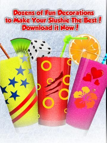 Frozen Slushy Maker: Make Fun Icy Fruit Slushies! by Free Food Maker Games Factory screenshot 4