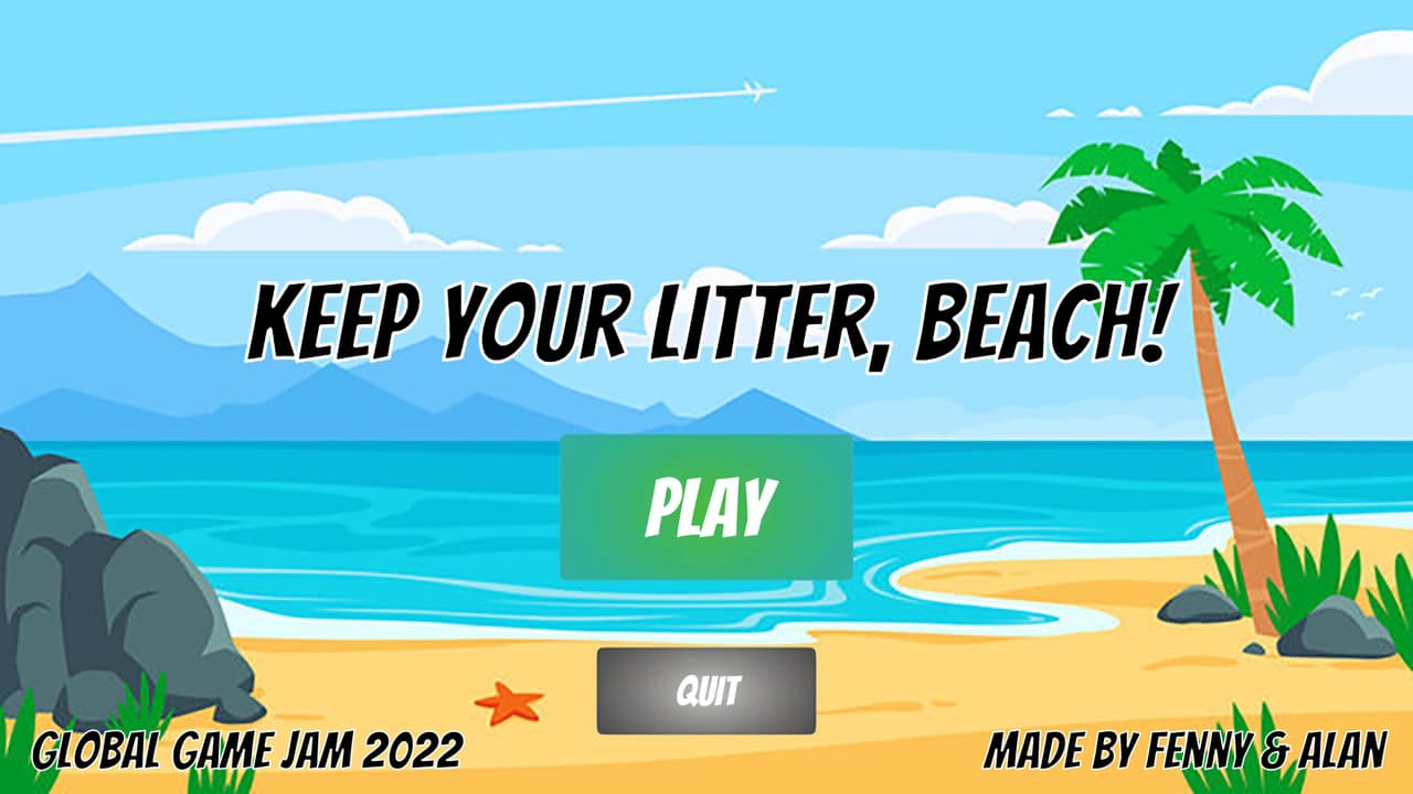 Keep Your Litter, Beach!
