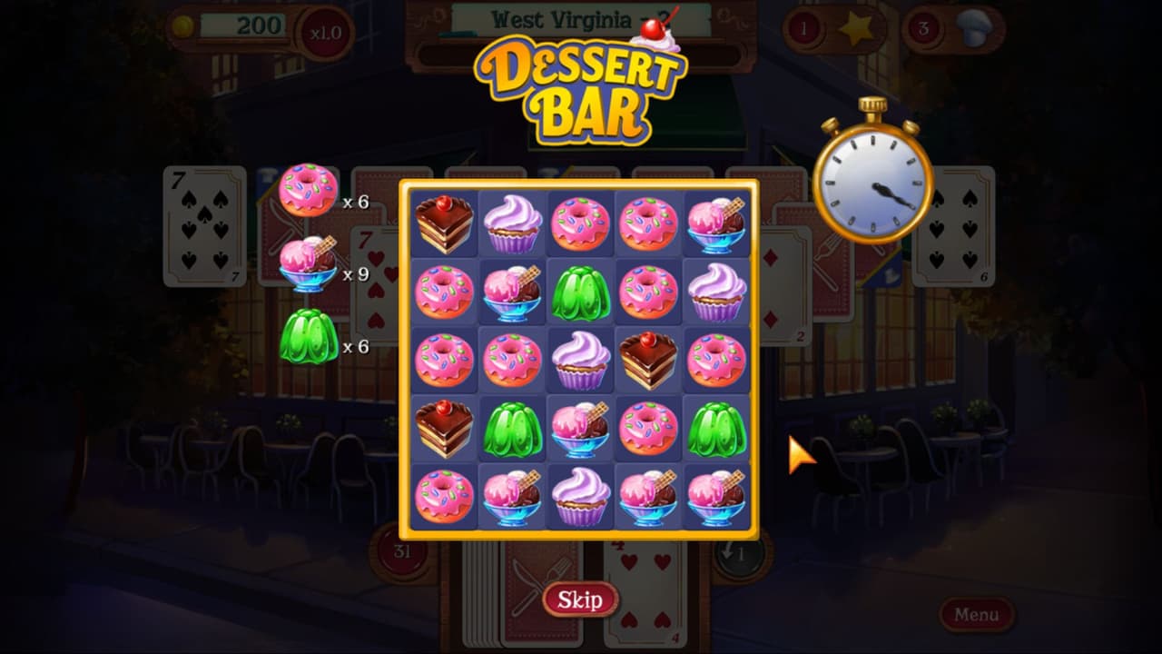Chef Solitaire: USA