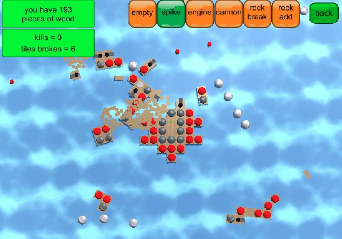 raft wars (itch) screenshot 3