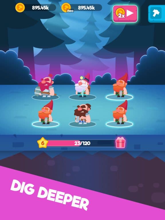 Merge Gnomes - Level Up screenshot 2
