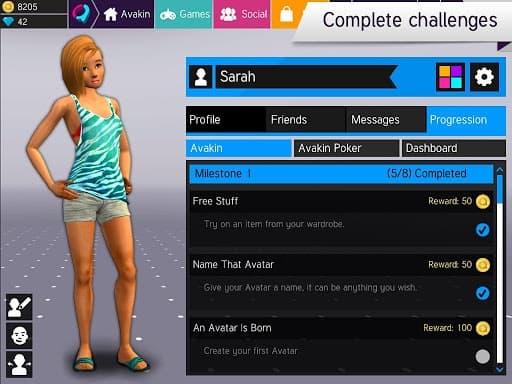 Avakin Poker - 3D Social Club screenshot 6