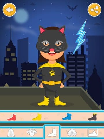 Super Hero Dress up Game Free screenshot 4