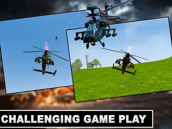 Modern Helicopter Battle 3D - Gunship Strike Sim screenshot 3