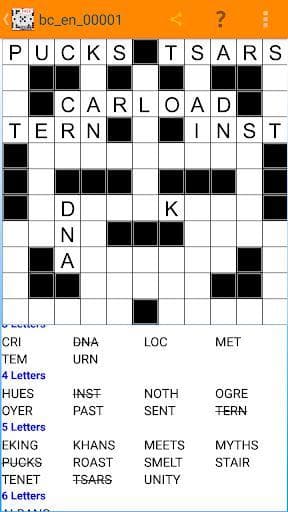 Fill-it in Crossword Puzzles - Words Fit Puzzles screenshot 6
