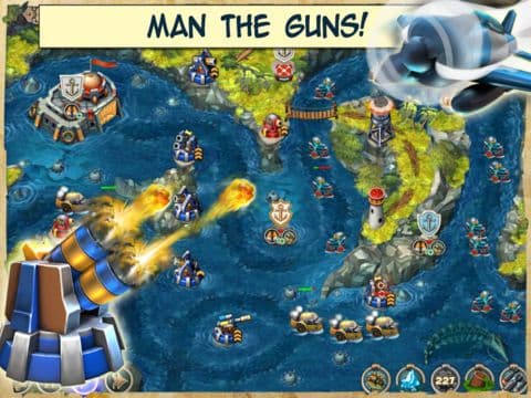 Iron Sea Frontier Defenders TD screenshot 2