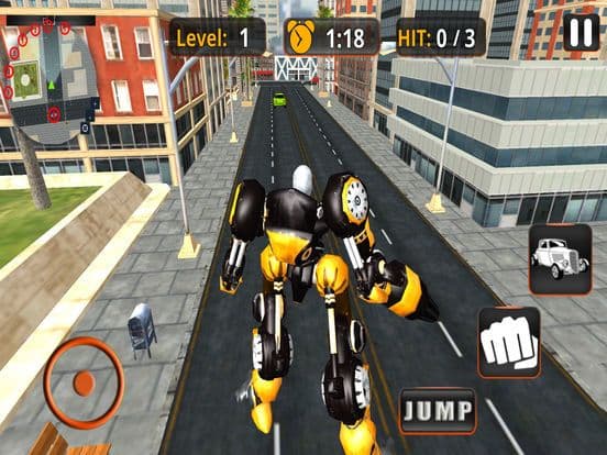 Classic Car Robot Transformation – Metal Battle screenshot 3