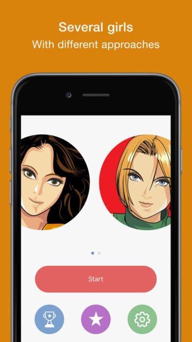 Damn Girl: relationship quest game screenshot 3