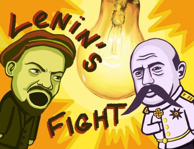 Lenin`s fight
